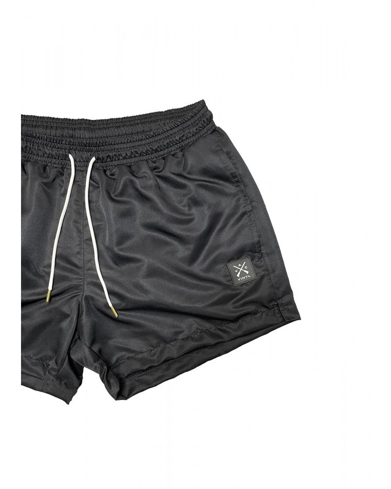 Σορτς Ανδρικό Μαγιό Swimwear Vinyl -Μαύρο-Black- 00110-01