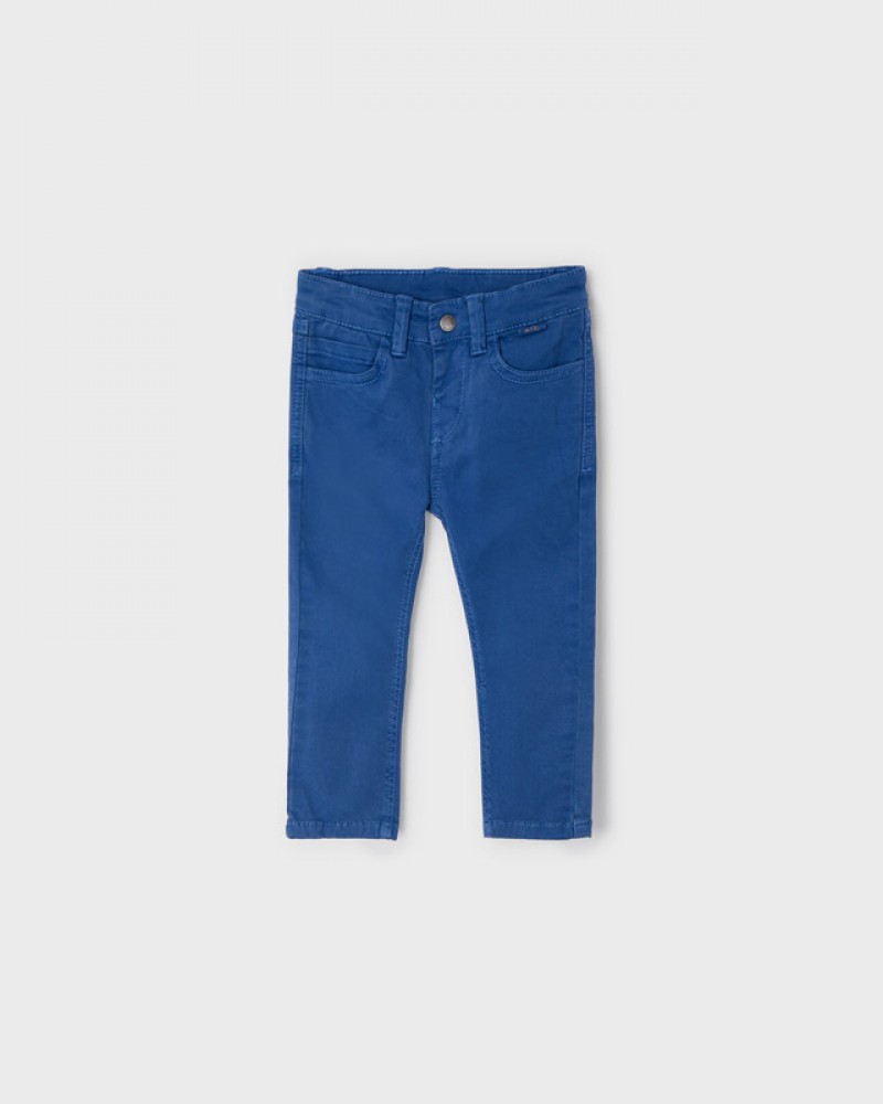 Βρεφικό Παντελόνι Μακρύ Slim Fit Ecofriends Αγόρι –Θαλλασί– 12-00563-071