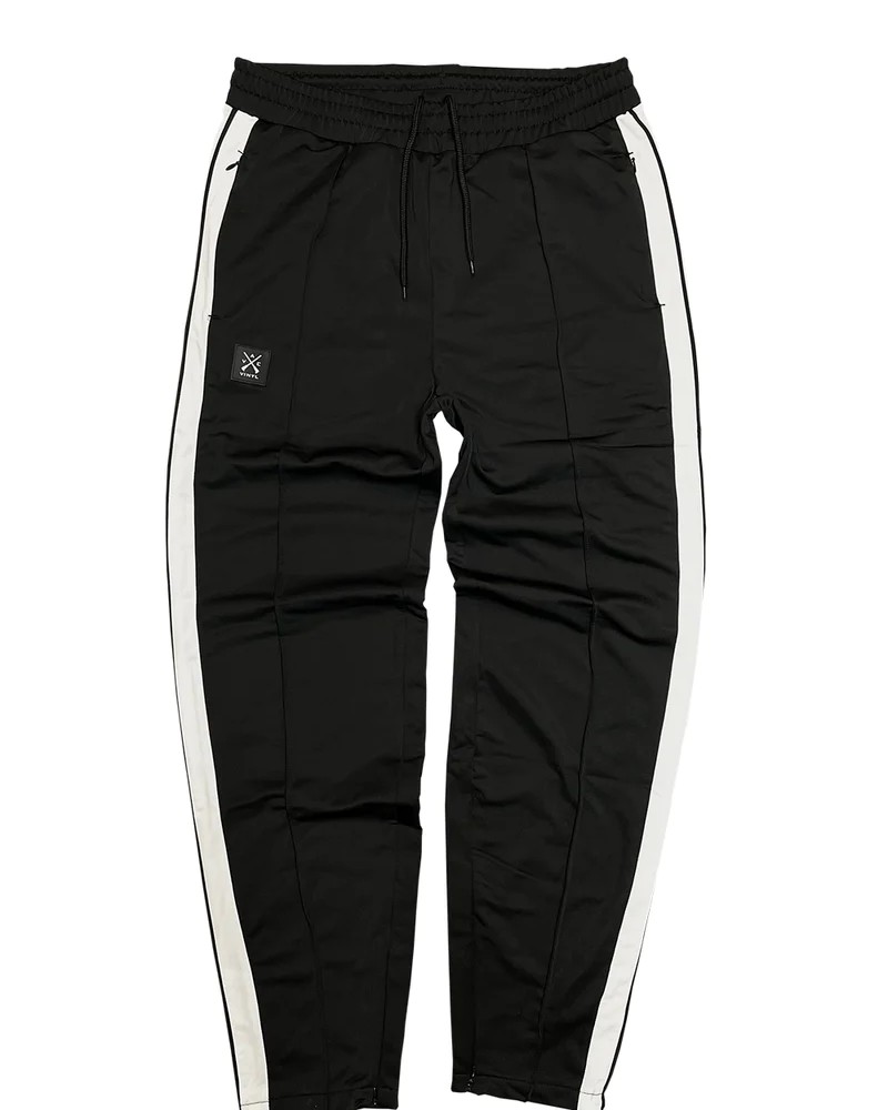 Παντελόνι Φόρμας Striped Track Pants Vinyl -Μαύρο- 01039-01