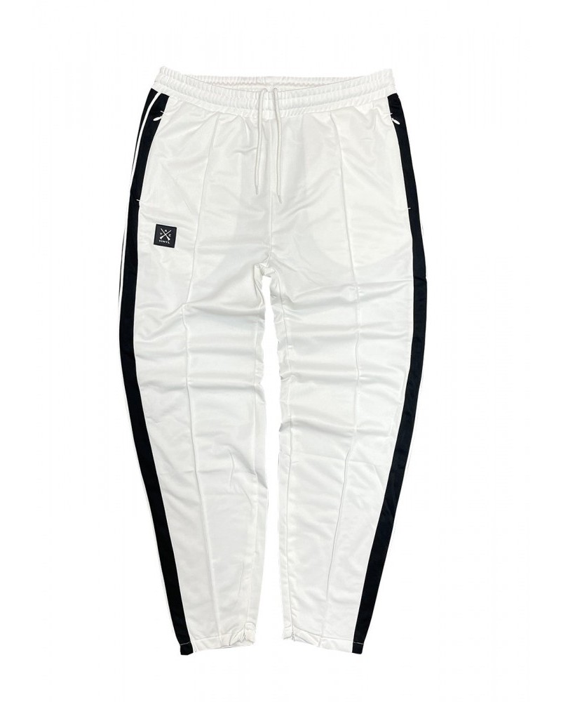 Παντελόνι Φόρμας Striped Track Pants Vinyl -Λευκό- 01039-02