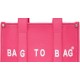 Γυναικείο Τσαντάκι Χειρός, Ώμου Ή Χιαστί All Day BagtoBag -Φούξια- 0191