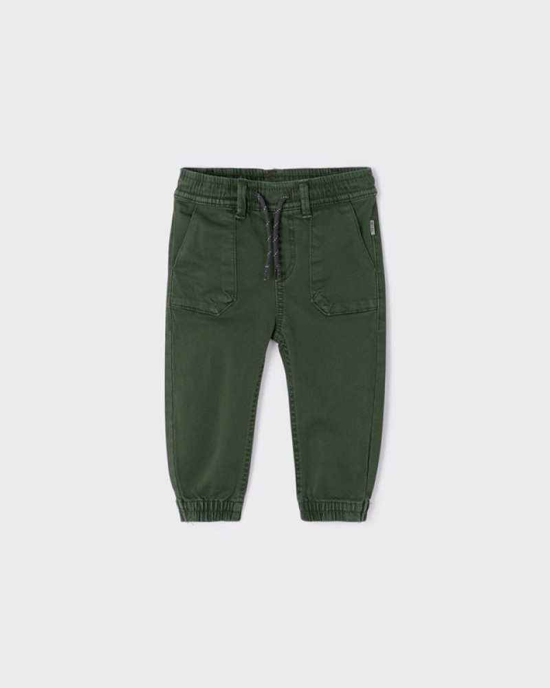 Βρεφικό Παντελόνι Jogger Fit Απαλό Ecofriends Αγόρι –Κισσός– 12-02533-016