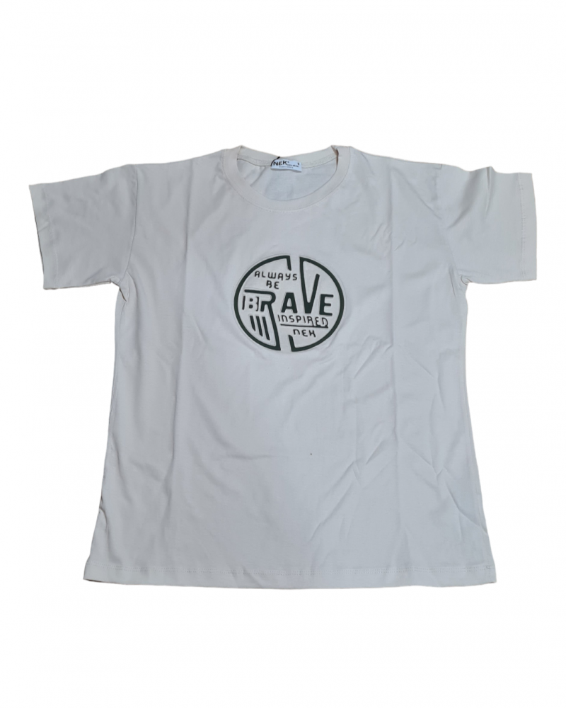 Σετ T-Shirt Μπλούζα Κοντομάνικη Brave Και Βερμούδα -Πάγου- 061024