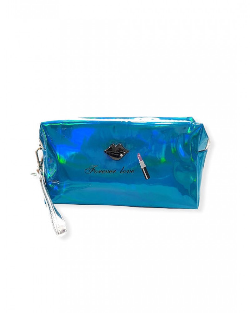 Γυναικείο Νεσεσέρ Οργάνωσης Beauty Case Iridizon Verde -Μπλε- 07-0125