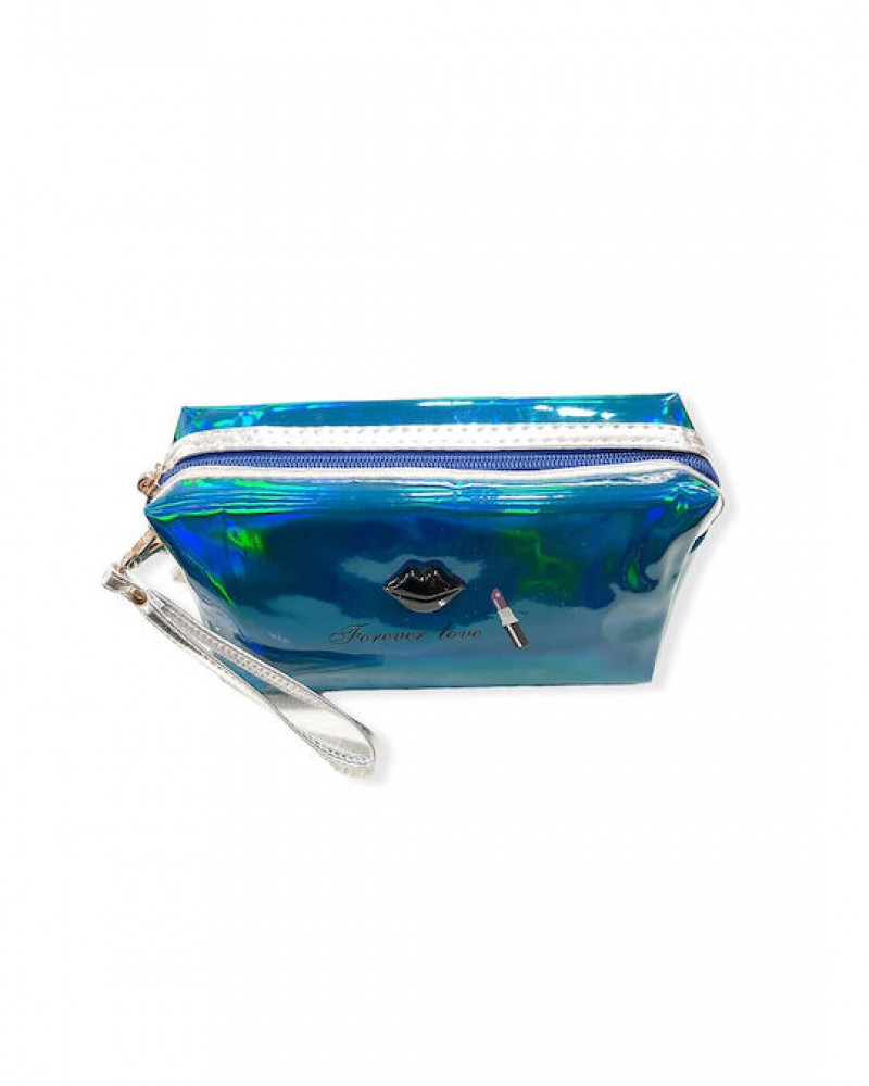 Γυναικείο Νεσεσέρ Οργάνωσης Beauty Case Iridizon Verde -Μπλε- 07-0125