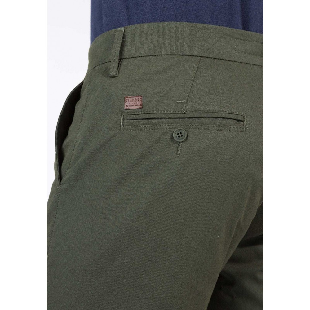 Ανδρικό Παντελόνι Chino Pants Tiffosi -Κυπαρισσί- 10036813