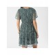 Φόρεμα Mini Κρουαζέ Woman Dress -Πράσινο- 10054794