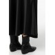 Γυναικεία Μίντι Φούστα Satins Skirt Ψηλόμεση -Μαύρο- 10057038