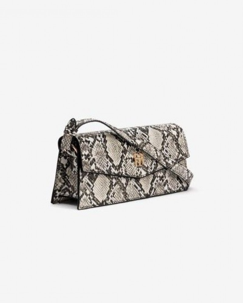 Γυναικεία Τσάντα Ώμου Bowling -Animal Print- 10057709