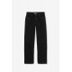 Γυναικείο Παντελόνι Jean Straight Fit με Μεταλλικό Σχέδιο Tiffosi -Μαύρο- 10057962