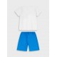 Παιδικό Σετ Μακό με Μπλούζα Just One Cool Kid και Βερμούδα Αγόρι (2-6) –Θαλασσί– 12-226111-0