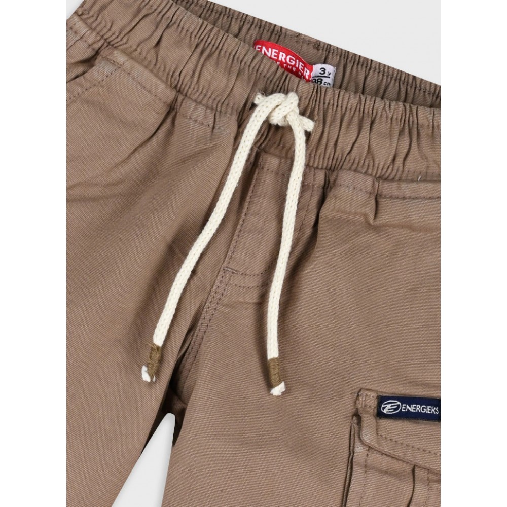 Παιδική Βερμούδα Cargo με Μαλακό Ύφασμα Αγόρι (2-6) –Βανίλια– 12-226117-2