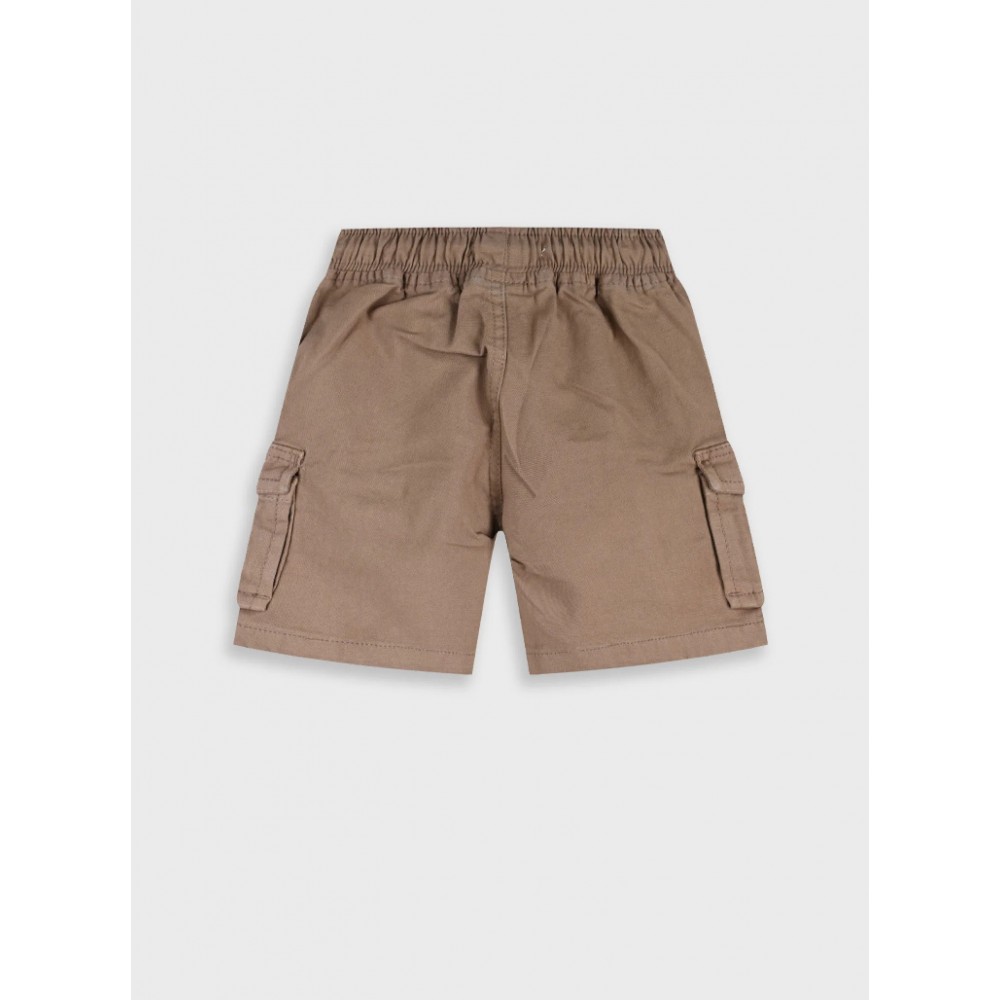 Παιδική Βερμούδα Cargo με Μαλακό Ύφασμα Αγόρι (2-6) –Βανίλια– 12-226117-2
