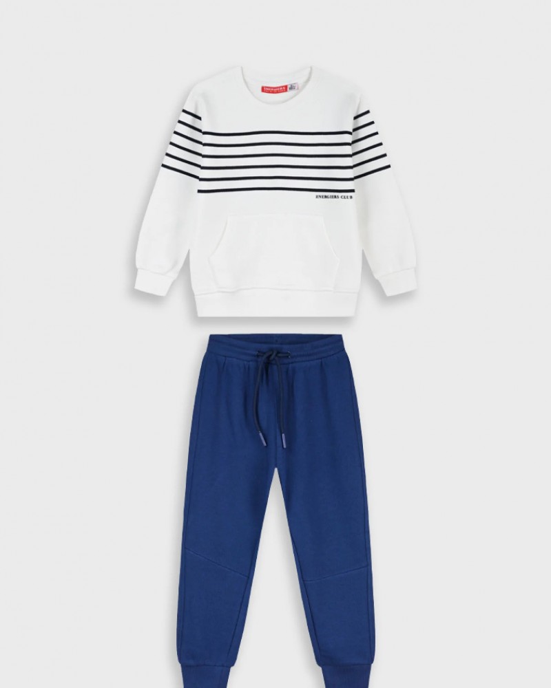 Παιδικό Σετ Φούτερ Φόρμα Εποχής Αγόρι (2-6) -Μαρέν- 