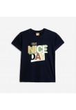 Εφηβική T-Shirt Μπλούζα με Τύπωμα Nice Day Αγόρι (6-16) -Μπλε- 125-105128-2
