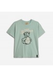 Εφηβική T-Shirt Μπλούζα με Τύπωμα Smile Given Αγόρι (6-16) -Grayed Jade- 125-105132-2