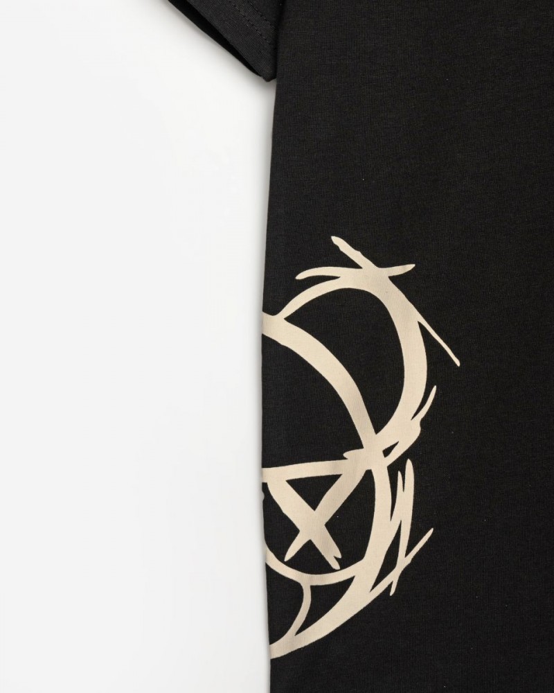 Εφηβική T-Shirt Μπλούζα με Τύπωμα Αρκουδάκι Αγόρι (6-16) -Μαύρο- 125-105134-1