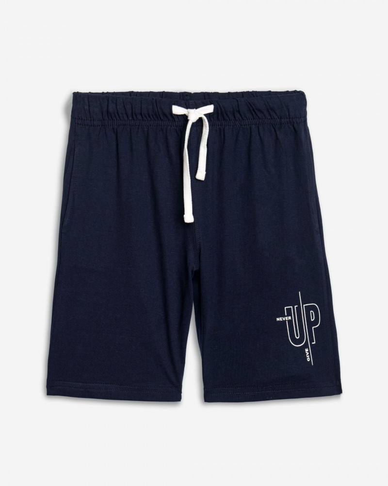 Εφηβική Βερμούδα Μακό Basic Authentic Shorts Αγόρι (6-16) -Μπλε- 125-115102-1