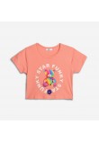 Εφηβική Μπλούζα T-Shirt με Τύπωμα Αρκουδάκι Κορίτσι (6-16) -Misty Rose- 125-505106-1