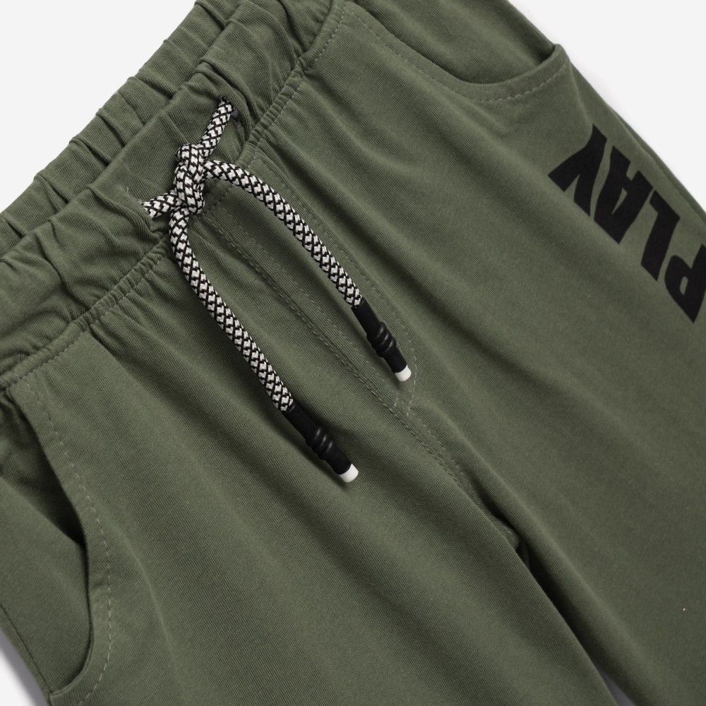 Εφηβικό Μακό Σετ με Μπλούζα Best Play και Βερμούδα Αγόρι (6-16) –Μαύρο– 126-101105-1