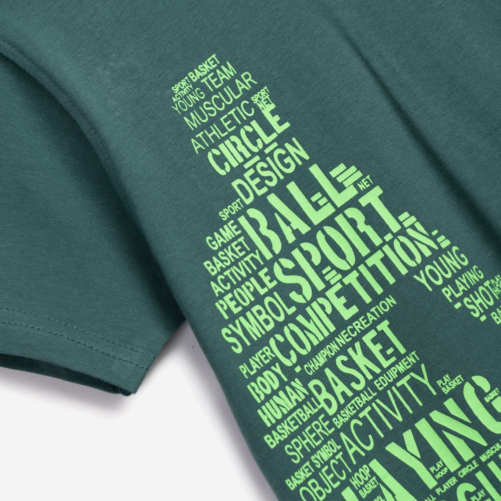 Εφηβικό Μακό Σετ με Μπλούζα Best Players και Βερμούδα Αγόρι (6-16) –Deep Lake– 126-101116-1