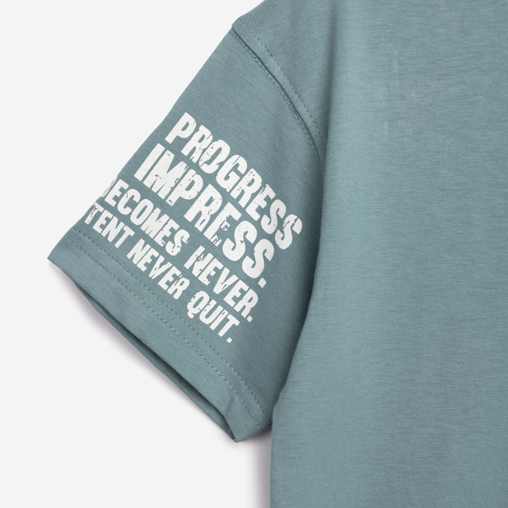 Εφηβικό Μακό Σετ με Μπλούζα Do it Now και Βερμούδα Αγόρι (6-16) –Ραφ– 