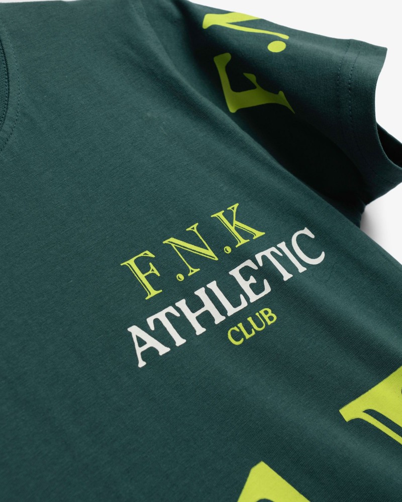 Εφηβικό Μακό Σετ με Μπλούζα Stay Strong και Βερμούδα Αγόρι (6-16) –Πετρόλ– 