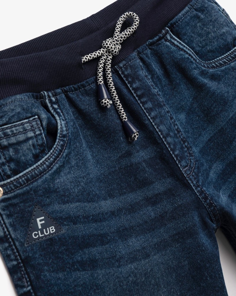 Εφηβικό Σετ με T-Shirt Μπλούζα Silent Μode και Τζιν Βερμούδα Αγόρι (6-16) –Κόκκινο– 