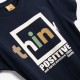 Εφηβική T-Shirt Μπλούζα Think Positive Αγόρι (6-16) -Μπλε- 126-105110-1