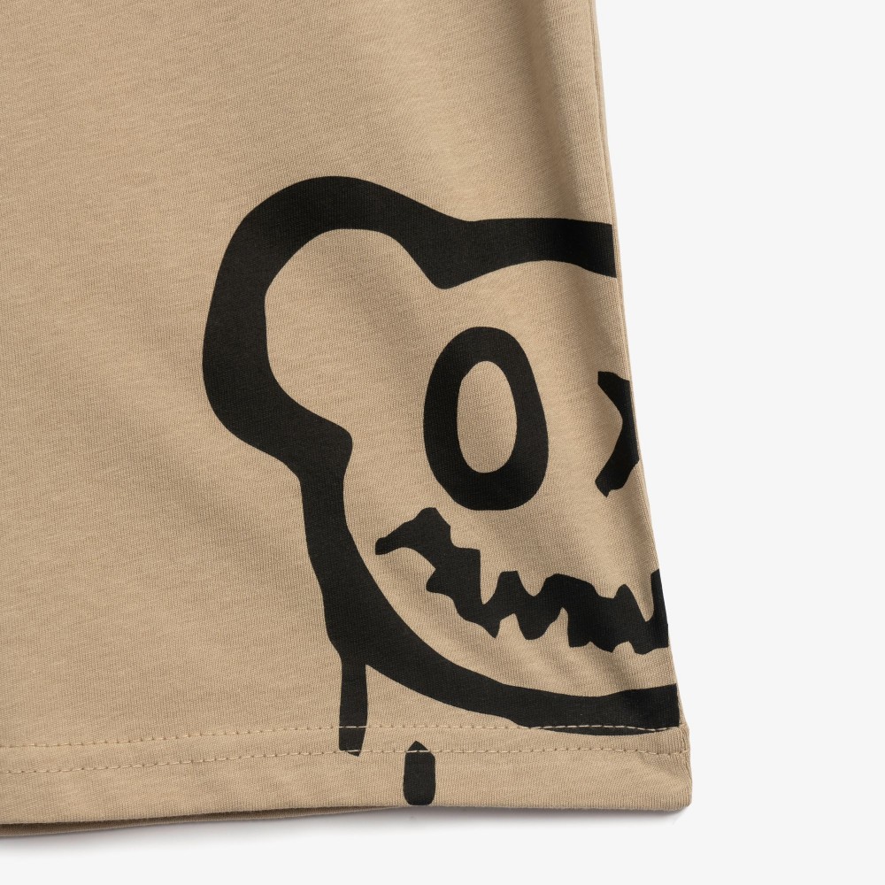 Εφηβική T-Shirt Μπλούζα Good Ways Αγόρι (6-16) -Μόκα- 126-105116-1