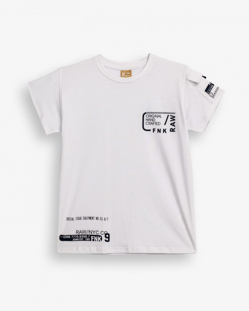 Εφηβική T-Shirt Μπλούζα Special Αγόρι (6-16) -Λευκό- 