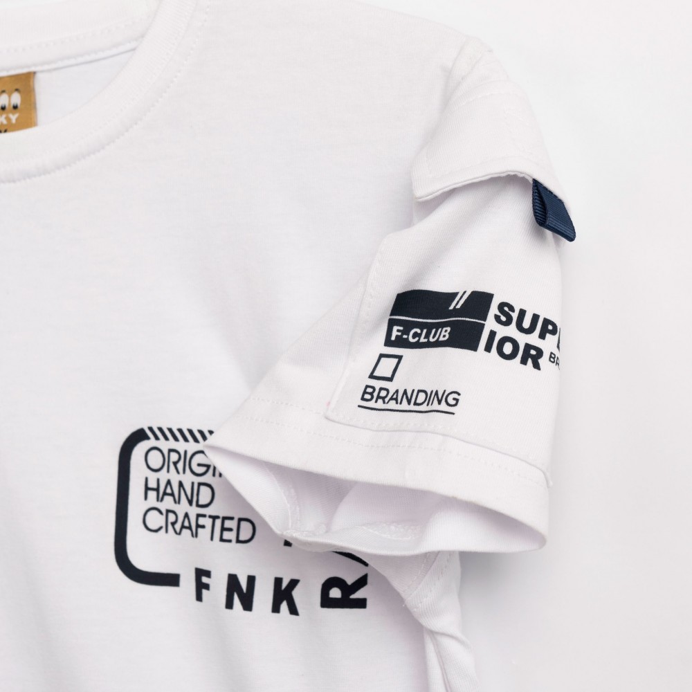 Εφηβική T-Shirt Μπλούζα Special Αγόρι (6-16) -Λευκό- 126-105118-1