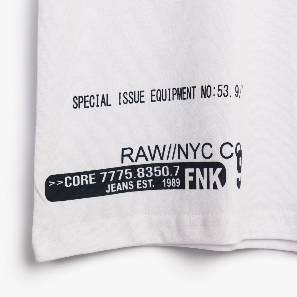 Εφηβική T-Shirt Μπλούζα Special Αγόρι (6-16) -Λευκό- 126-105118-1