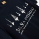Εφηβική T-Shirt Μπλούζα με Τύπωμα Sun,Sea and Sailing Αγόρι (6-16) -Μπλε- 126-105119-1