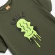 Εφηβική T-Shirt Μπλούζα με Τύπωμα Smile Αγόρι (6-16) -Χακί- 126-105139-2