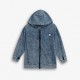 Εφηβική Ζακέτα Εποχής Με Κουκούλα Αγόρι (6-16) -Μπλε Τζιν- 126-109102-1