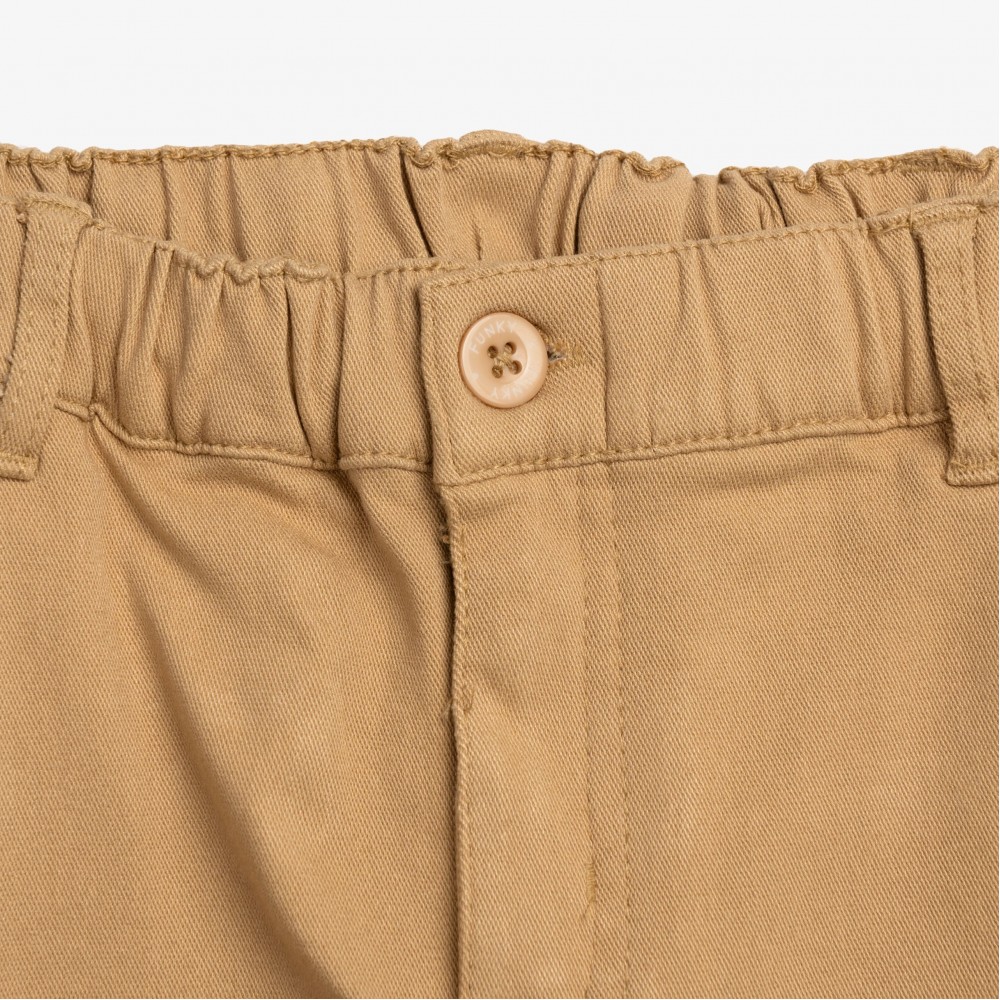 Εφηβική Βερμούδα Cargo με Μαλακό Ύφασμα Αγόρι (6-16) –Άμμος– 126-113101-1