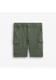 Εφηβική Βερμούδα Cargo με Μαλακό Ύφασμα Αγόρι (6-16) –Χακί– 