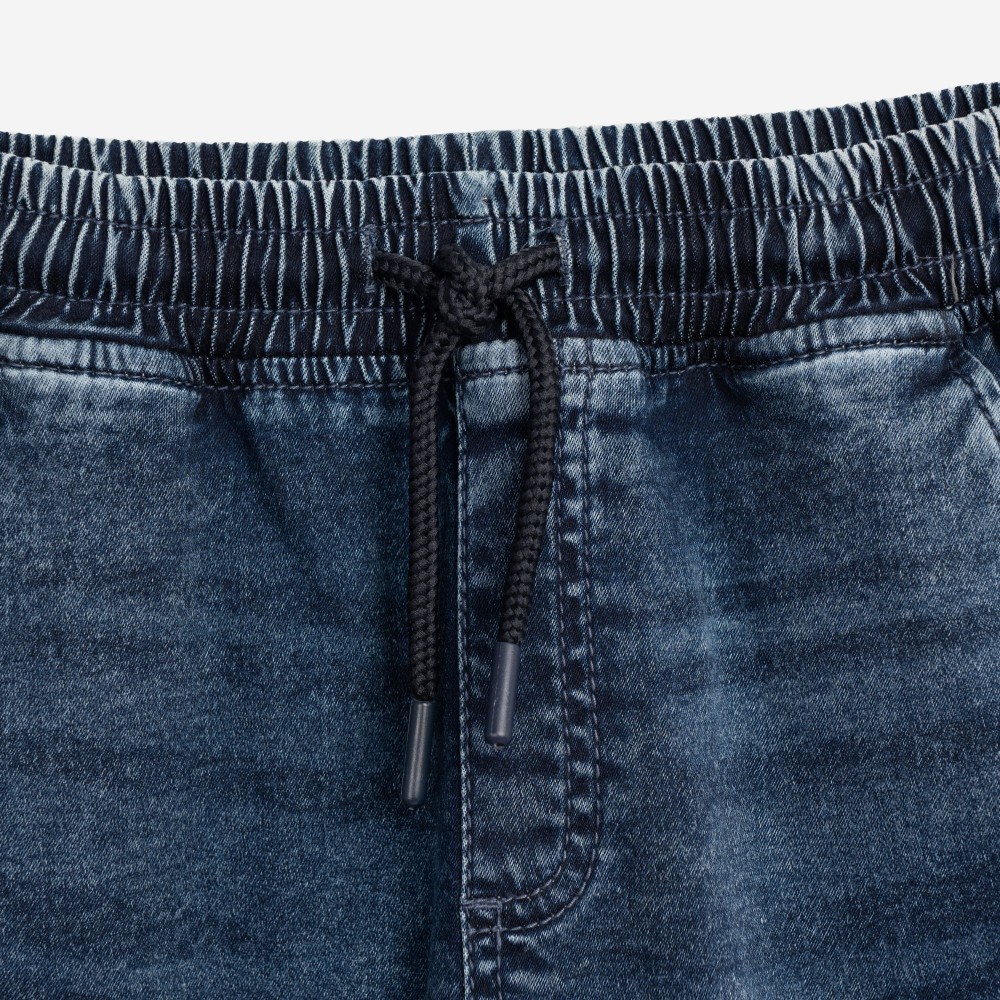 Εφηβική Βερμούδα Jean Cargo Αγόρι (6-16) –Μπλε Τζιν– 126-114100-2