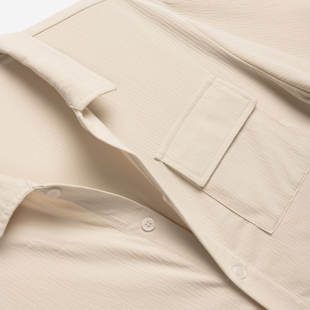 Εφηβικό Σετ με Πουκάμισο και Βερμούδα Αγόρι (6-16) –Κοχύλι– 126-193100-1