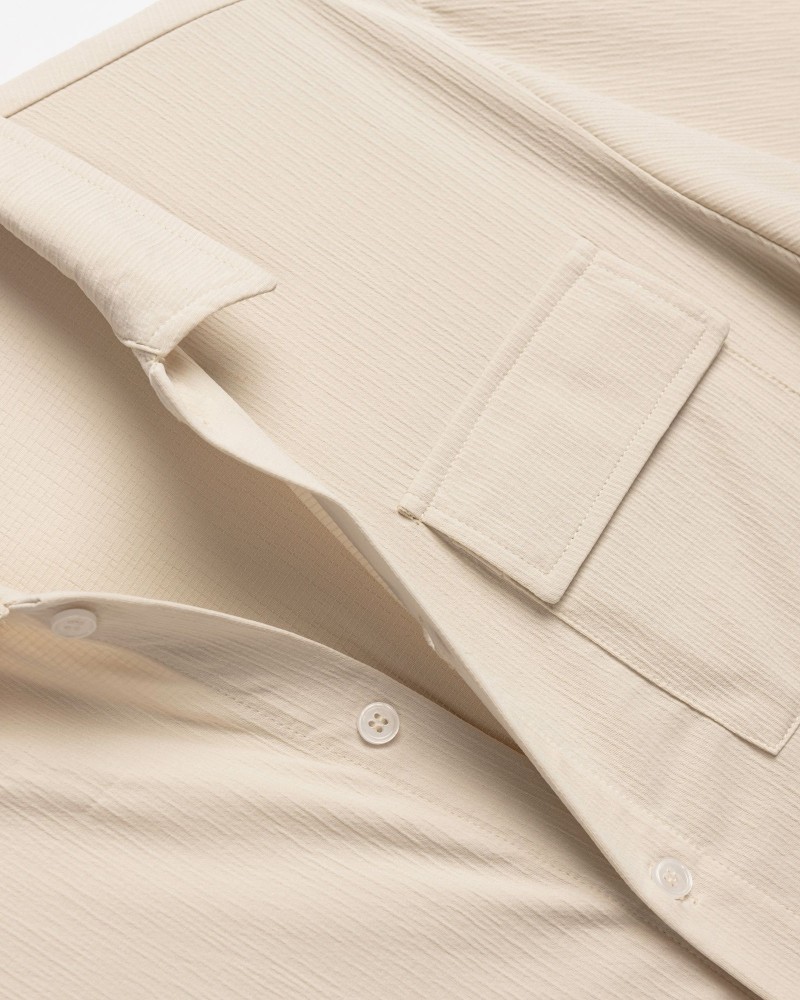 Εφηβικό Σετ με Πουκάμισο και Βερμούδα Αγόρι (6-16) –Κοχύλι– 