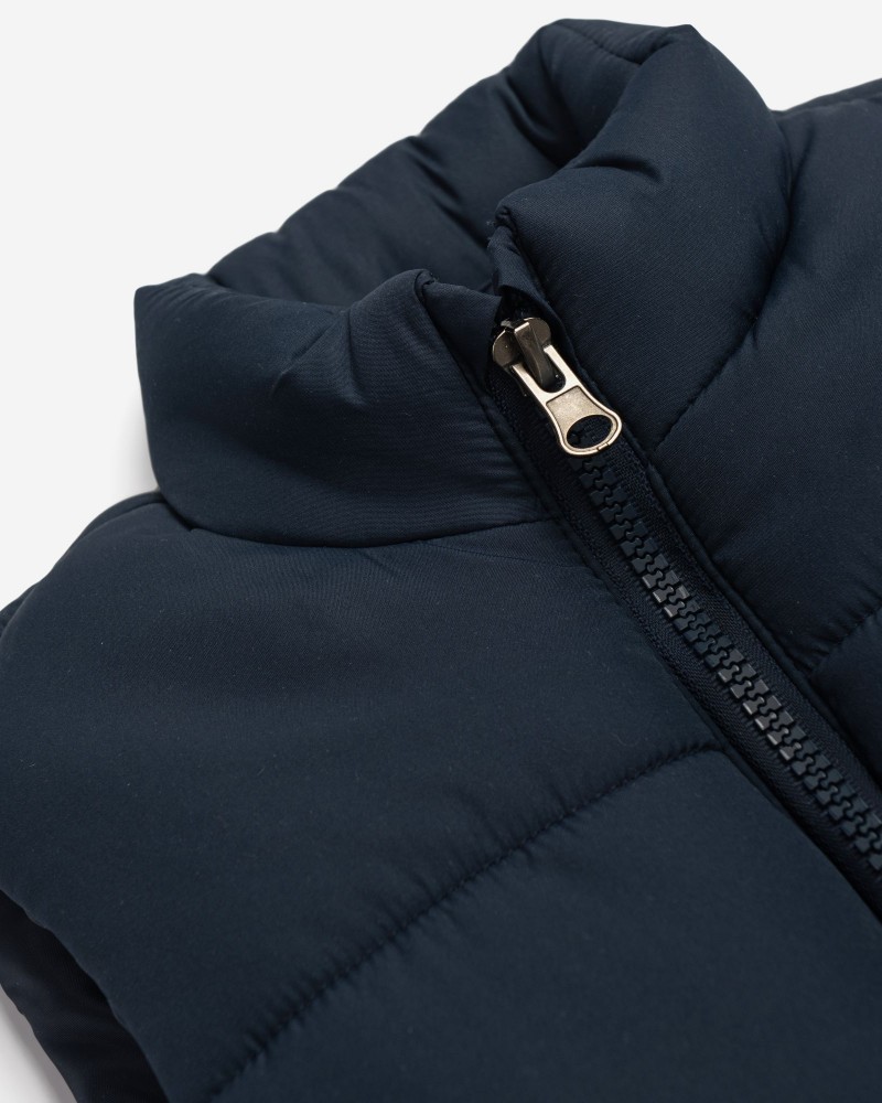 Παιδικό Τζάκετ Αμάνικο Γιλέκο Λεπτό Αγόρι (2-6) -Μπλε- 