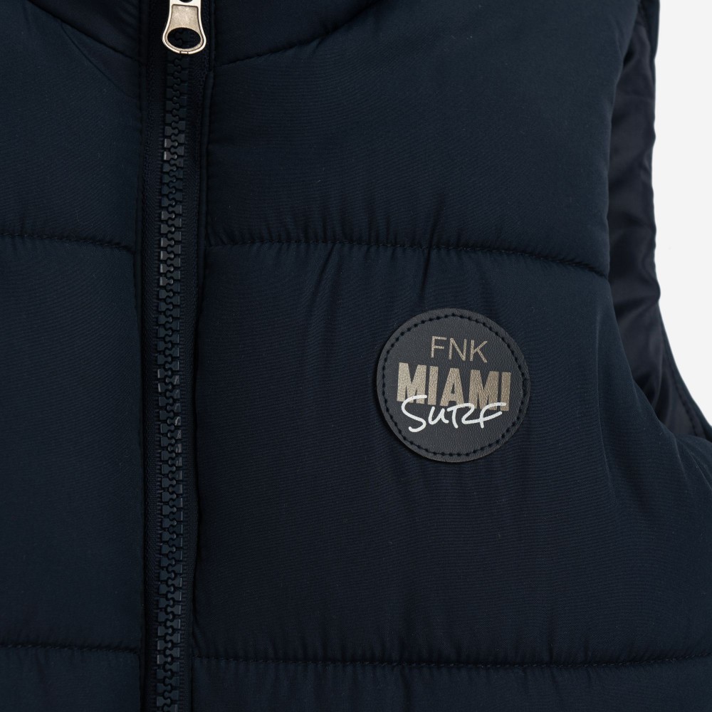 Παιδικό Τζάκετ Αμάνικο Γιλέκο Λεπτό Αγόρι (2-6) -Μπλε- 126-318102-1