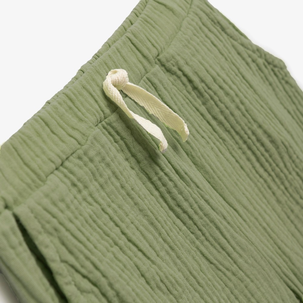 Παιδικό Σετ 3Τμχ με Πουκάμισο Φοίνικες, Βερμούδα και Γυαλιά Αγόρι (2-6) –Χακί– 126-393116-1