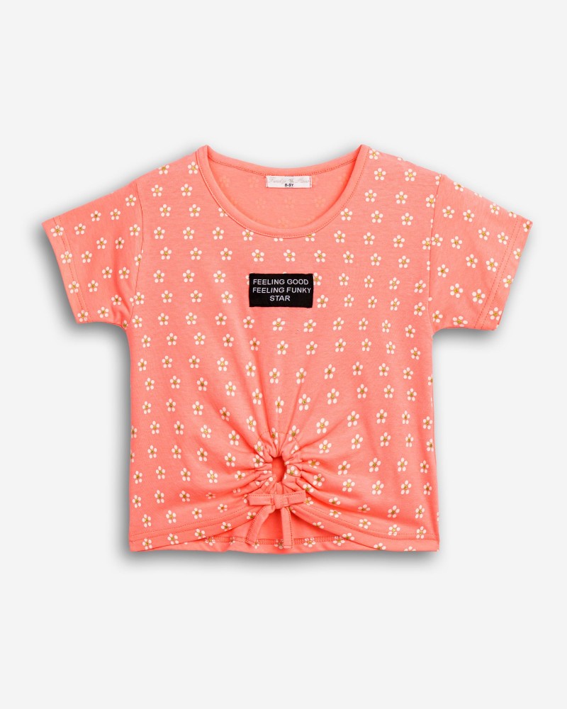 Εφηβική Μακό Μπλούζα με Feeling Good Κορίτσι (6-16) -Σομον- 