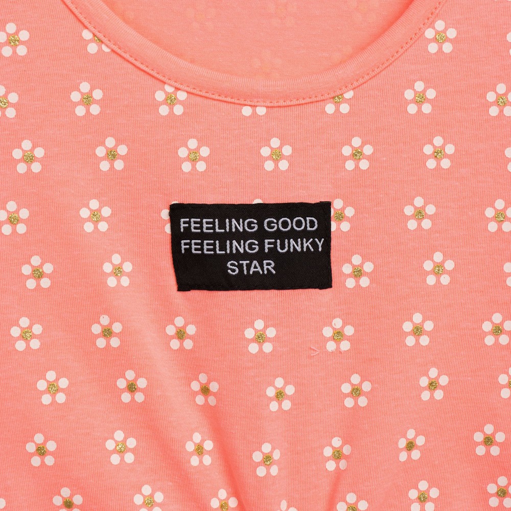 Εφηβική Μακό Μπλούζα με Feeling Good Κορίτσι (6-16) -Σομον- 126-505119-1