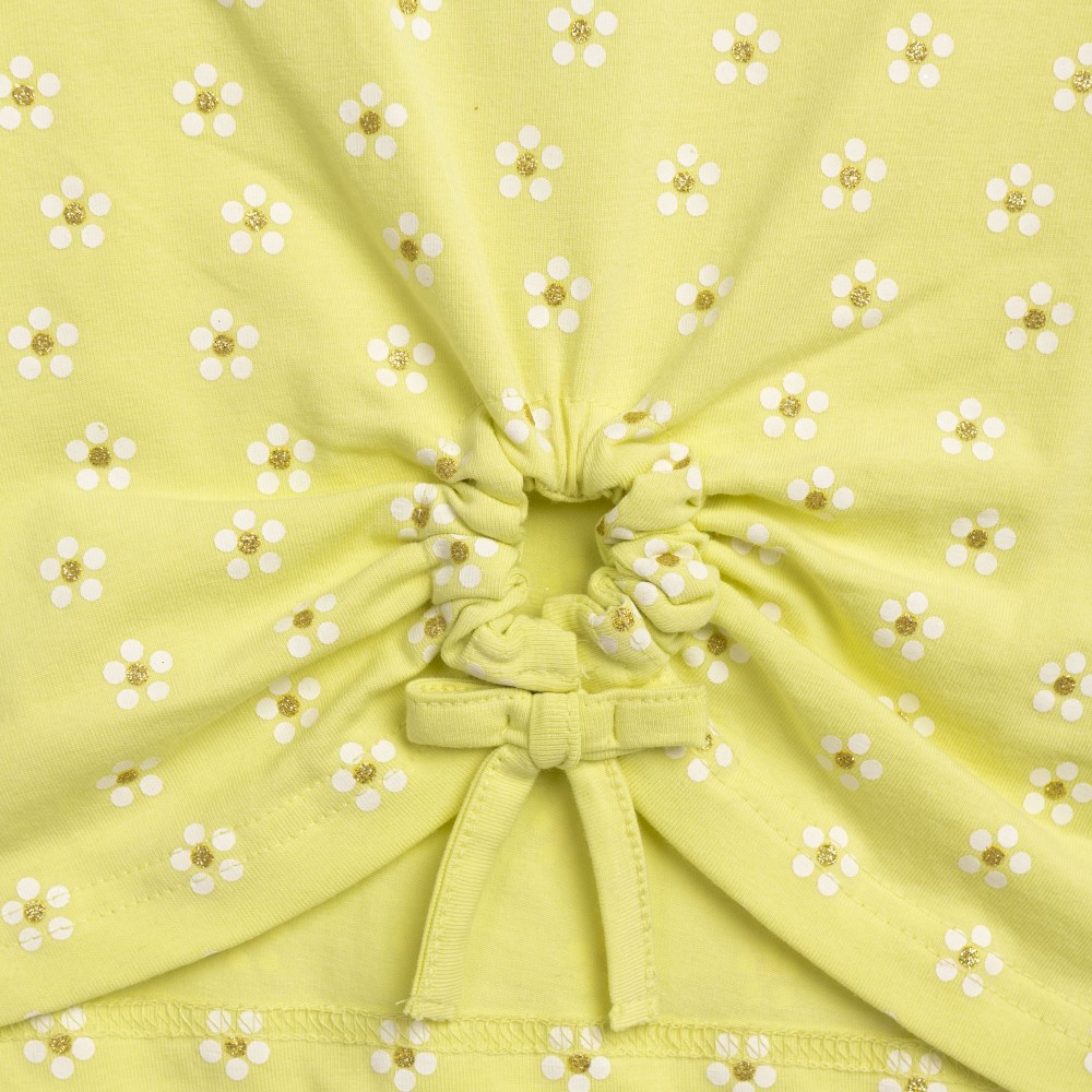 Εφηβική Μακό Μπλούζα με Feeling Good  Κορίτσι (6-16) -Κίτρινο- 126-505119-2