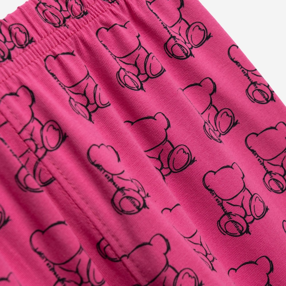 Εφηβικό Σετ με Μπλούζα Αρκουδάκι Και Κολάν Κάπρι Κορίτσι (6-16) -Μπλε- 126-519109-1