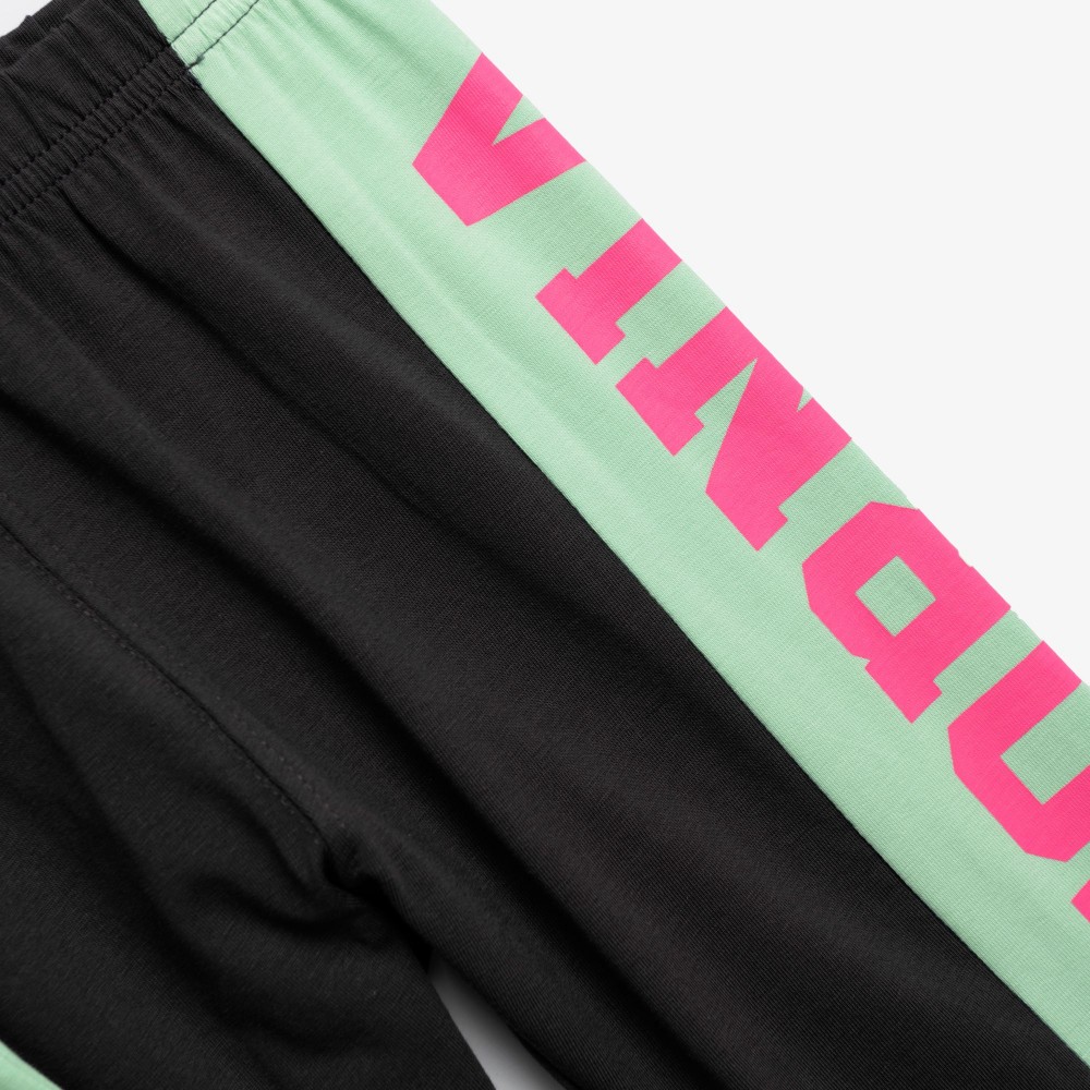 Εφηβικό Σετ με Μπλούζα California Draming Και Κολάν Κάπρι Κορίτσι (6-16) -Μέντα- 126-519113-2