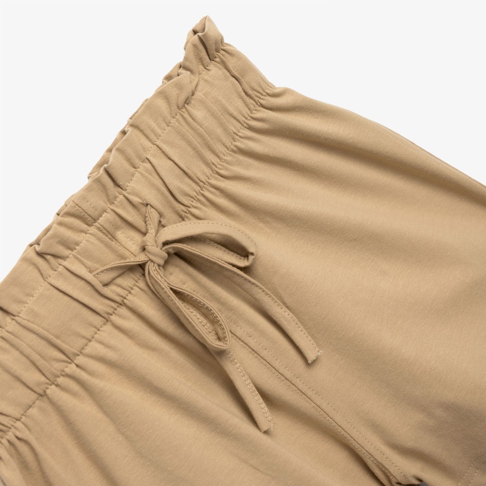 Εφηβικό Μακό Σετ με Αμάνικη Μπλούζα Καρδιές More Fan Και Σορτς Κορίτσι (6-16) -Εκρού- 126-524108-1